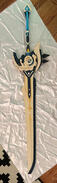 Whiteblind (Genshin Impact) Full size weapon